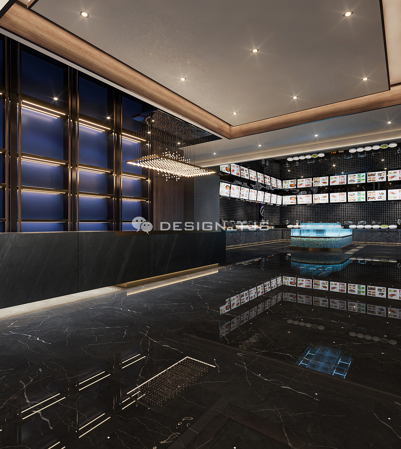 金满楼效果图案例（图ZMzM0OTAzNTQ4） - 酒店餐饮设计 - 站酷设计师Vray_唐井盛原创素材 - 站酷ZCOOL