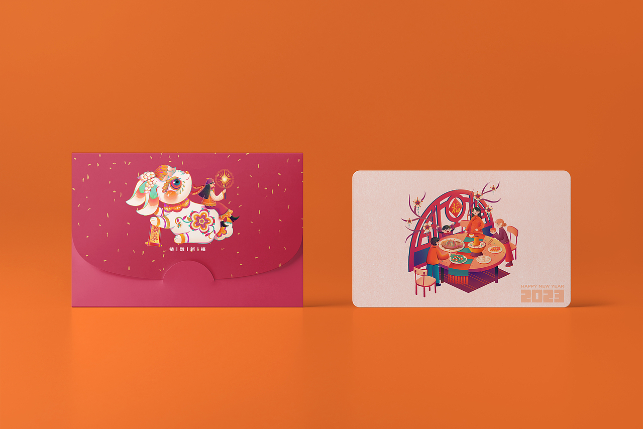 新年插画｜兔年的二三事（图ZMzI4MjM1NDU2） - 商业插画 - 站酷设计师林阿克Zz原创素材 - 站酷ZCOOL