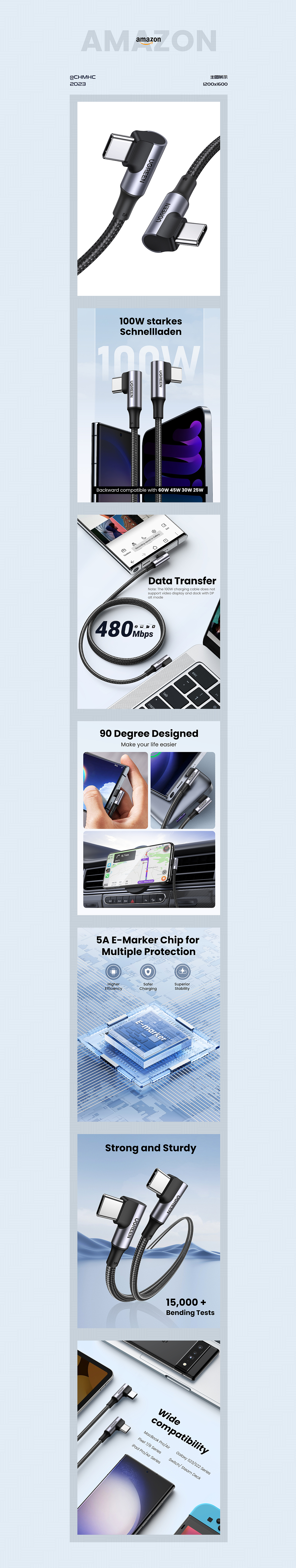 【UGREEN 2023 Q2-Q3 AMAZON 亚马逊作品】