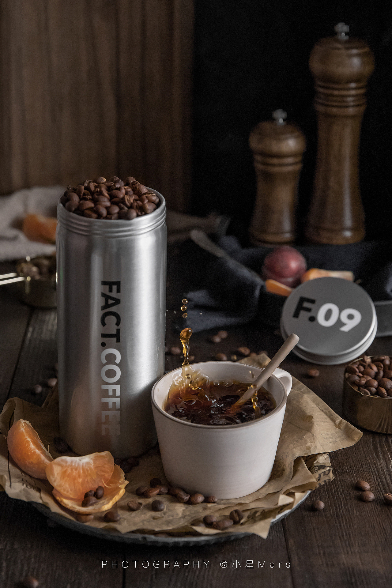 食物摄影 丨 FACT.COFFEE 咖啡豆 产品拍摄分享 美食