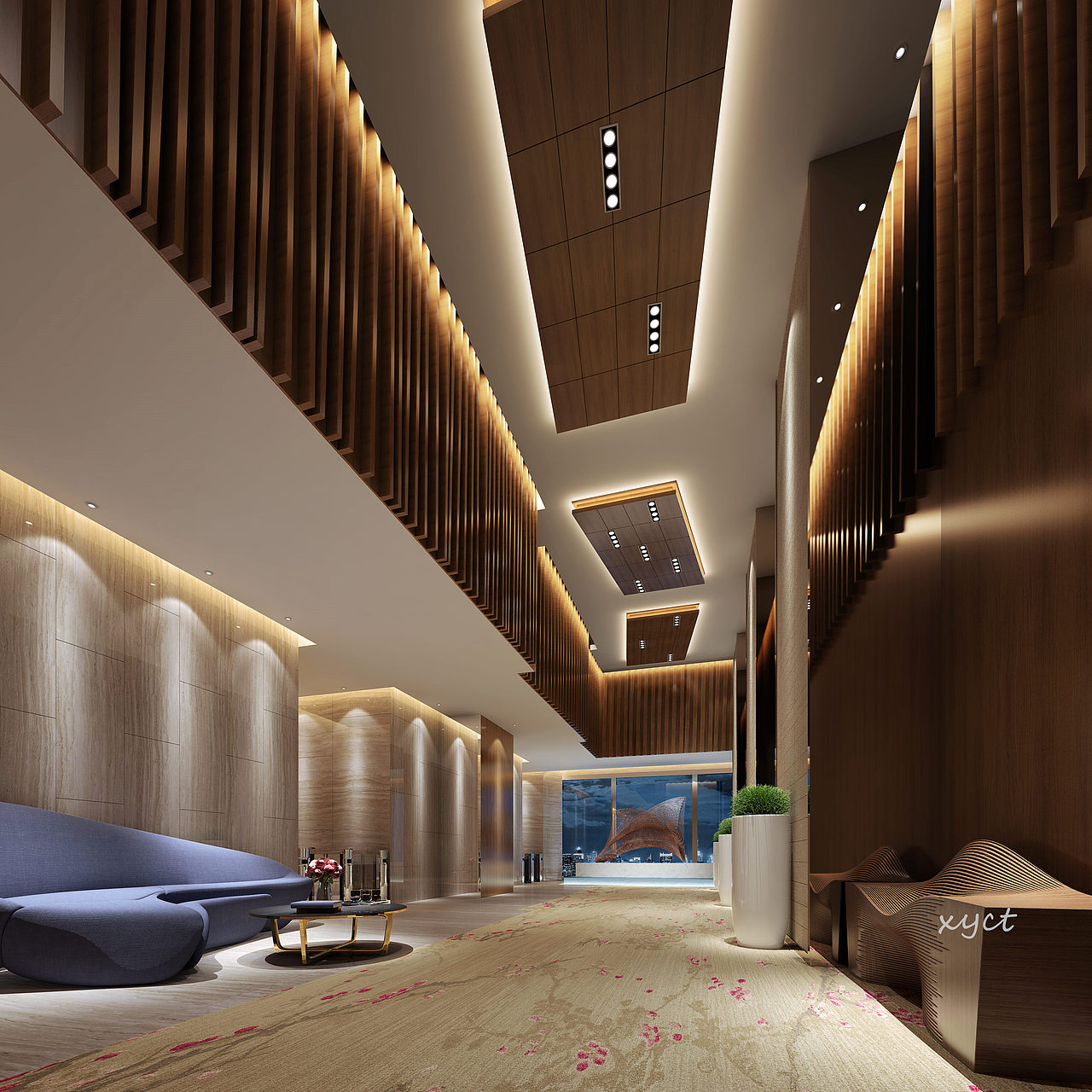 工装||酒店大厅.过道.客房