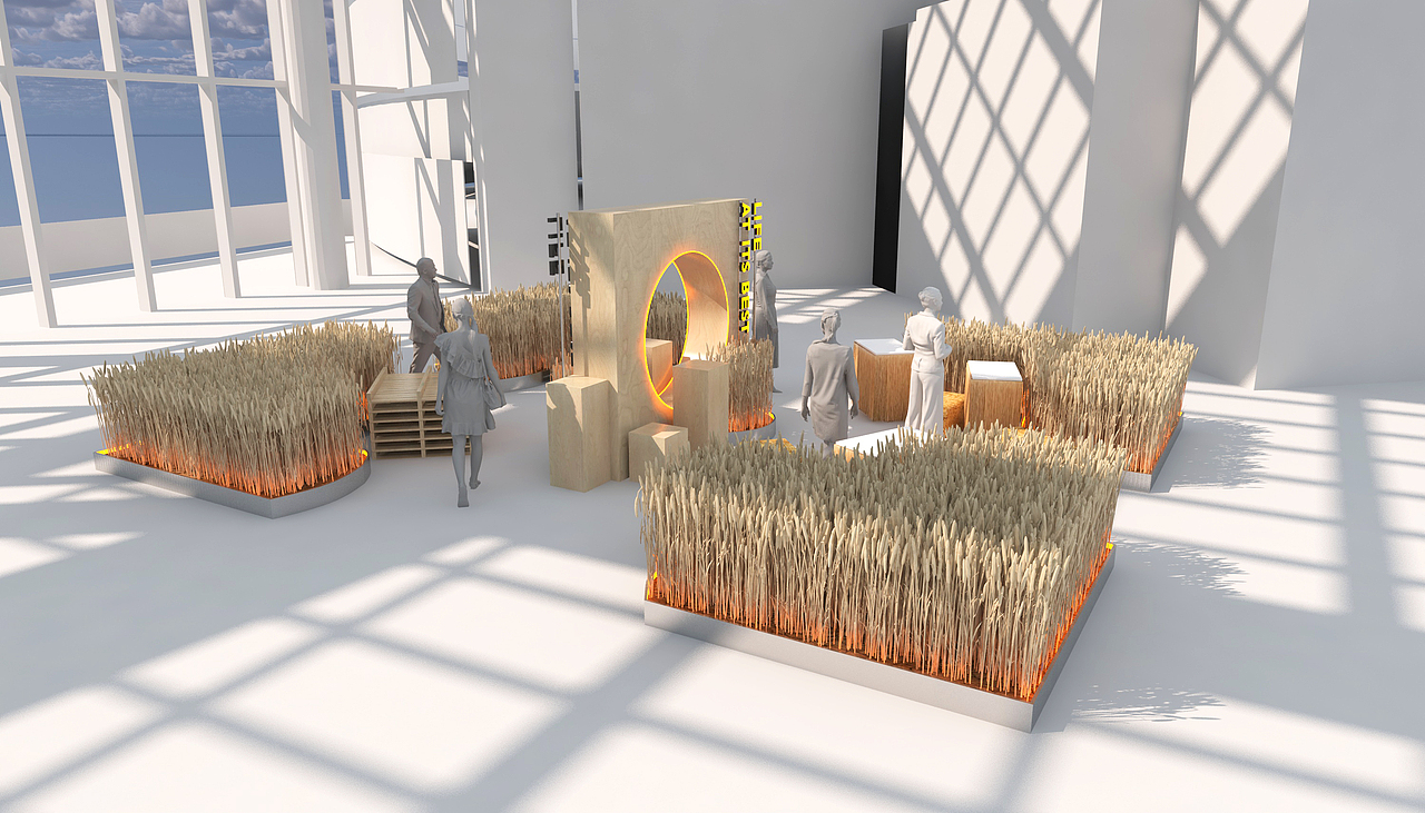 印象城谷村市集艺术展