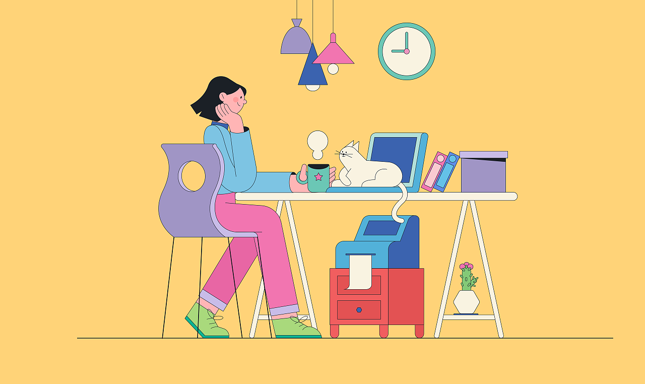 EverFlow生活主题插画