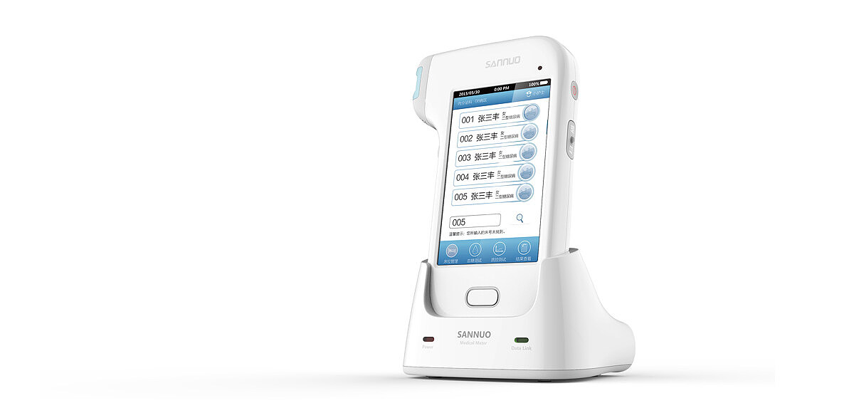 三诺医用血糖检测仪-医疗产品设计