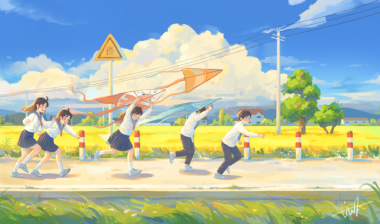 绿色插画练习（图ZMzI3NDgzMDMy） - 创作习作 - 站酷设计师我还未老原创素材 - 站酷ZCOOL