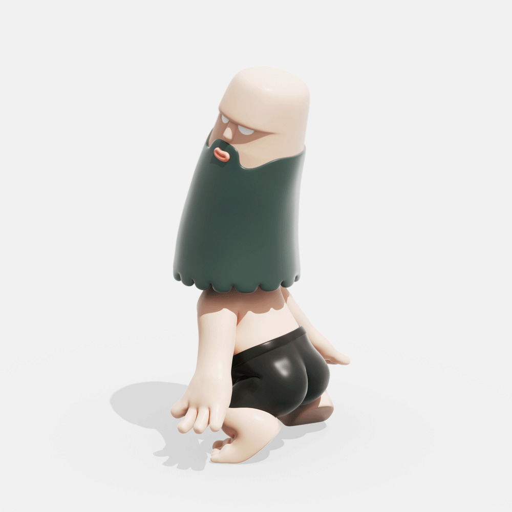 YOYOGUYS_HELLO LUCK_三维动态表情包(图ZMzI4MzI4ODg0) - 人物/生物 - 站酷设计师BG_DESIGN原创素材 - 站酷ZCOOL