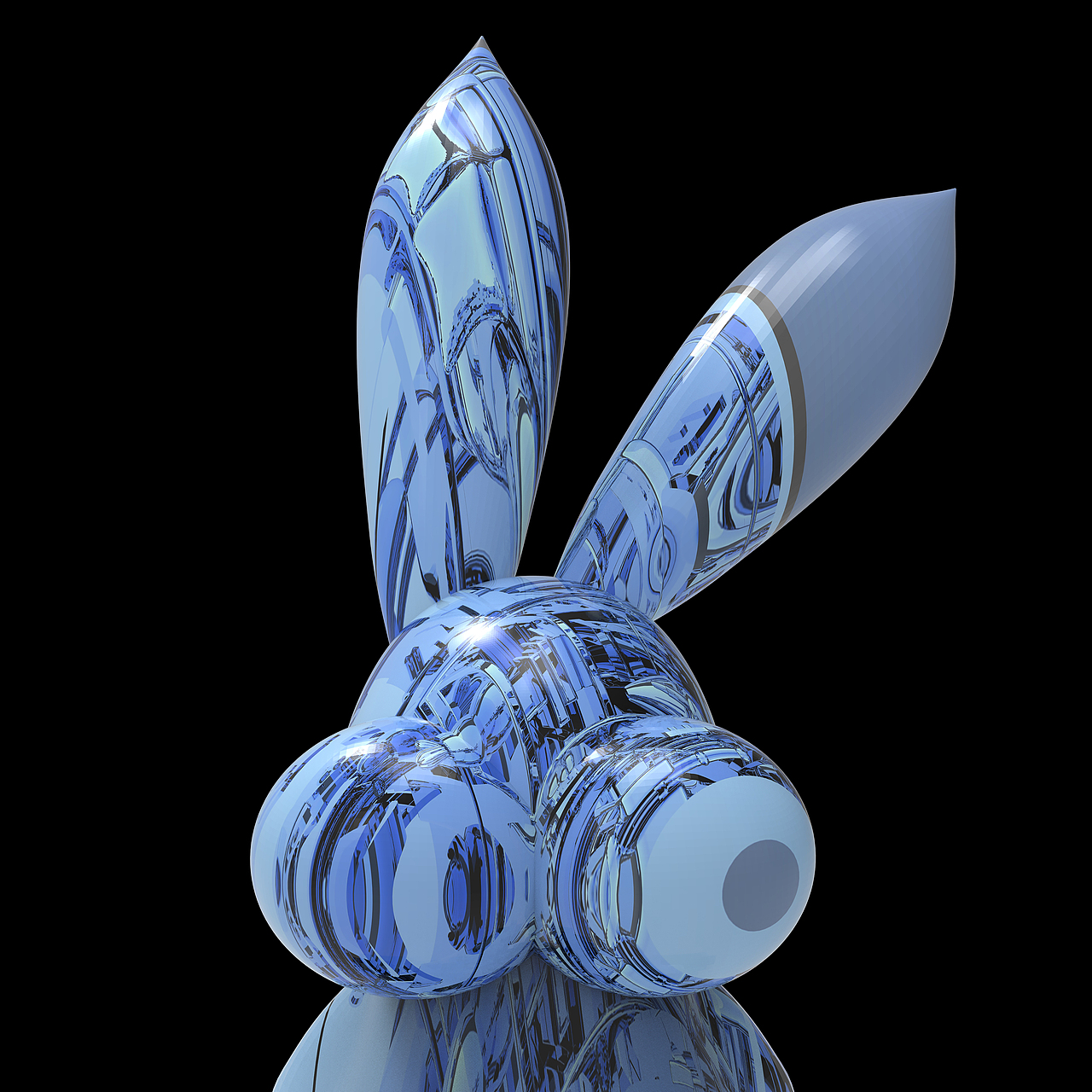 Patterned Bunny - B