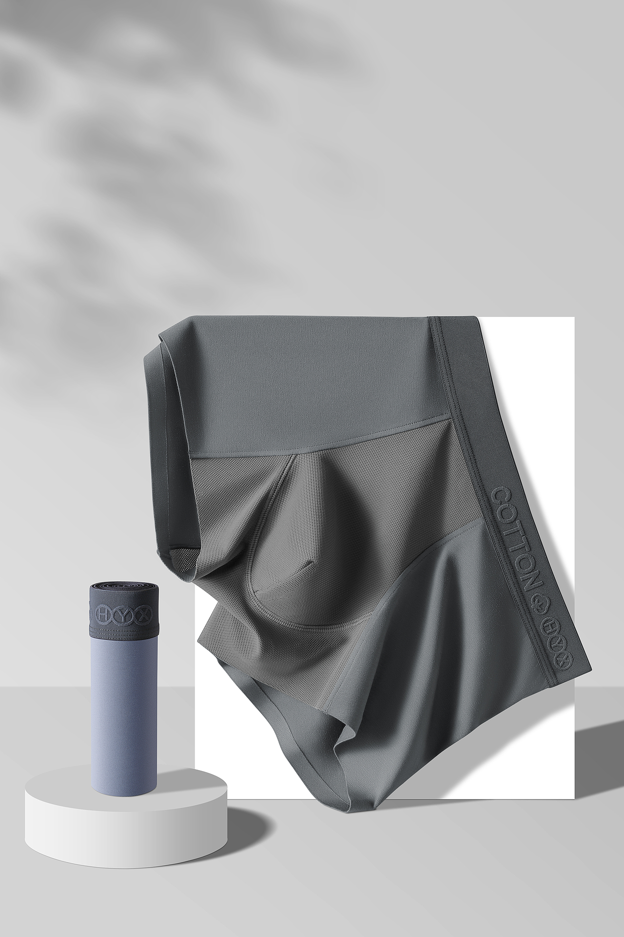 男士内裤摄影丨 男士内衣静物平铺拍摄