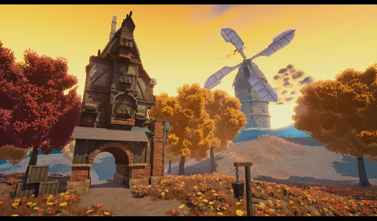 UE4日系卡通场景练习