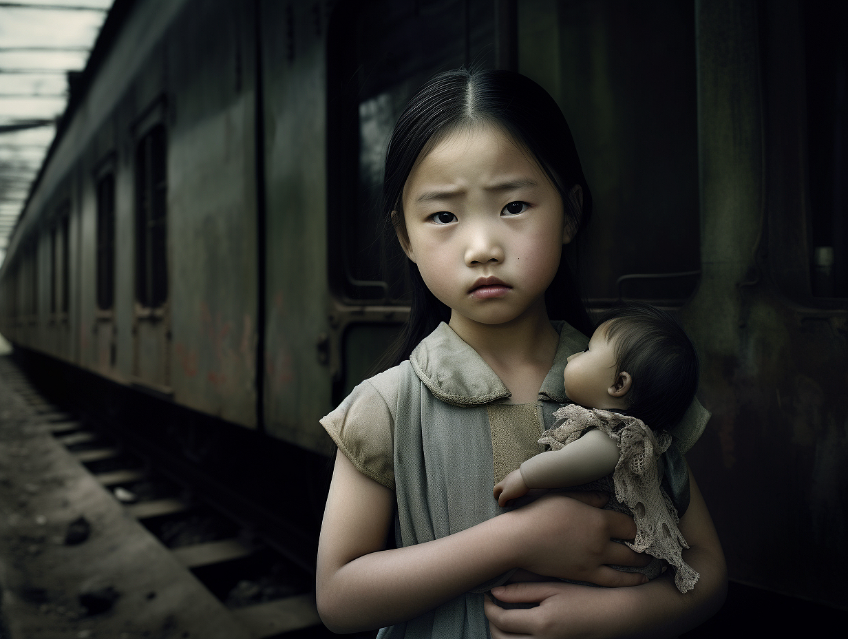 留守儿童孤独的童年（图ZMzM4Mzg2MDky） - AI作品 - 站酷设计师自由老鸟原创素材 - 站酷ZCOOL