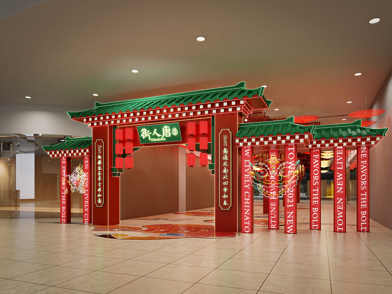 莆田益田假日世界（图ZMzA0NTI0MjIw） - 商业空间设计 - 站酷设计师xc1988原创素材 - 站酷ZCOOL