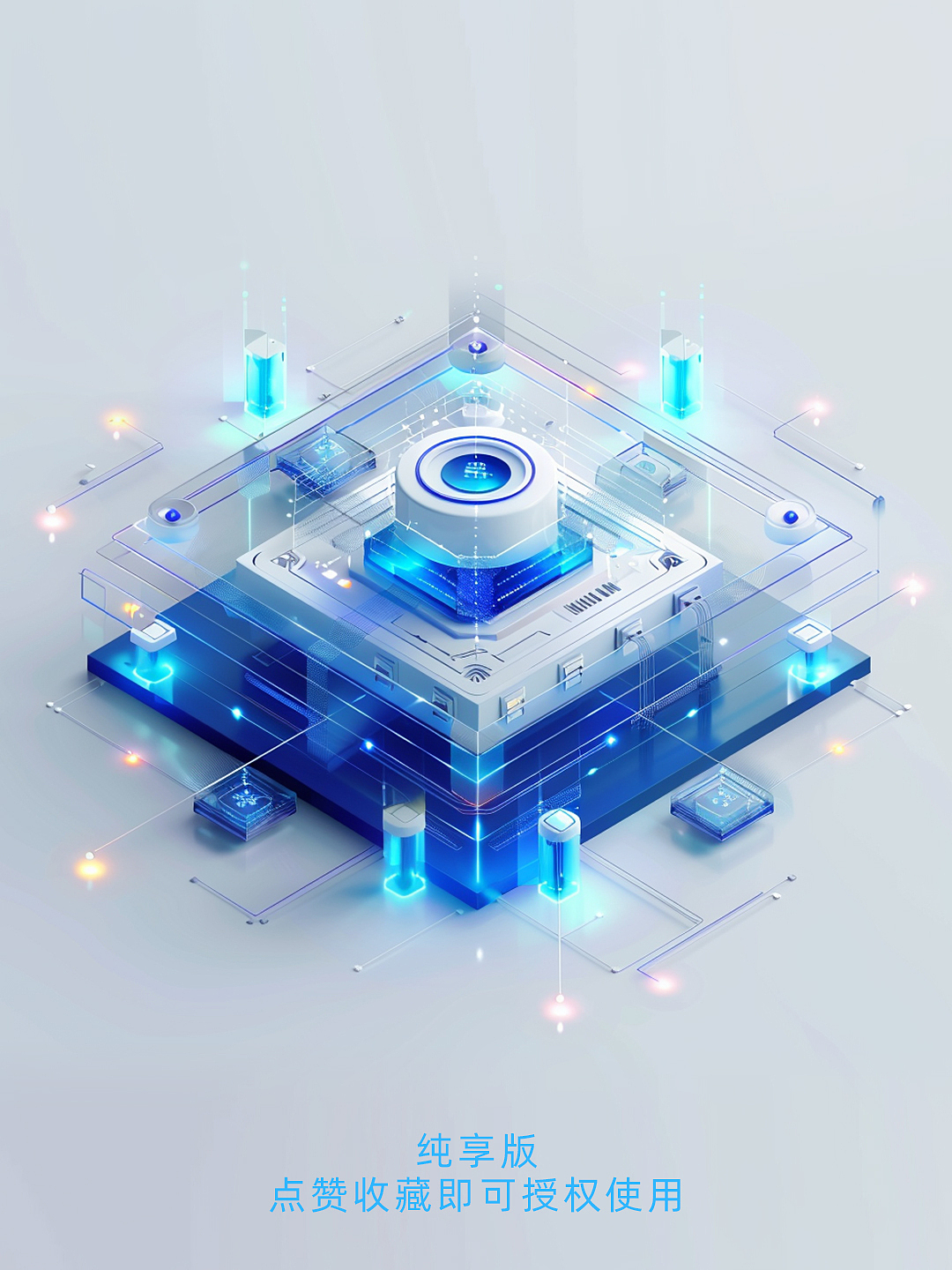 AIGC Midjourney mj 芯片 结构 生成（图ZMzY5Nzc4NDg0） - 电商 - 站酷设计师北文原创素材 - 站酷ZCOOL