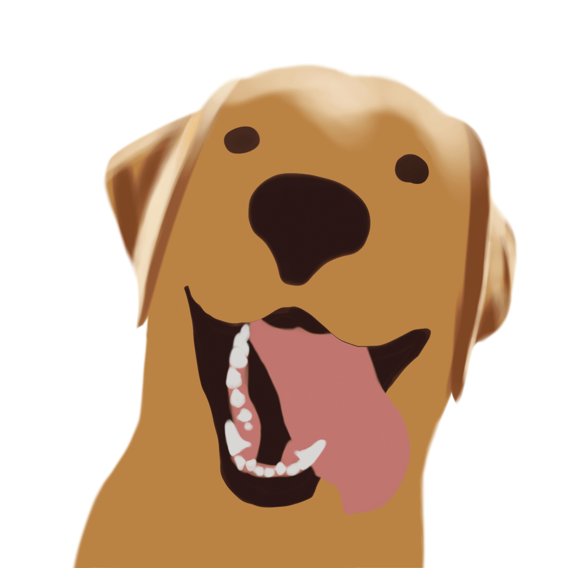 寫實手繪-在線擼狗（圖ZMzE5MDQzNjY4） - 藝術插畫 - 站酷設計師阿麥cj原創(chuàng)素材 - 站酷ZCOOL