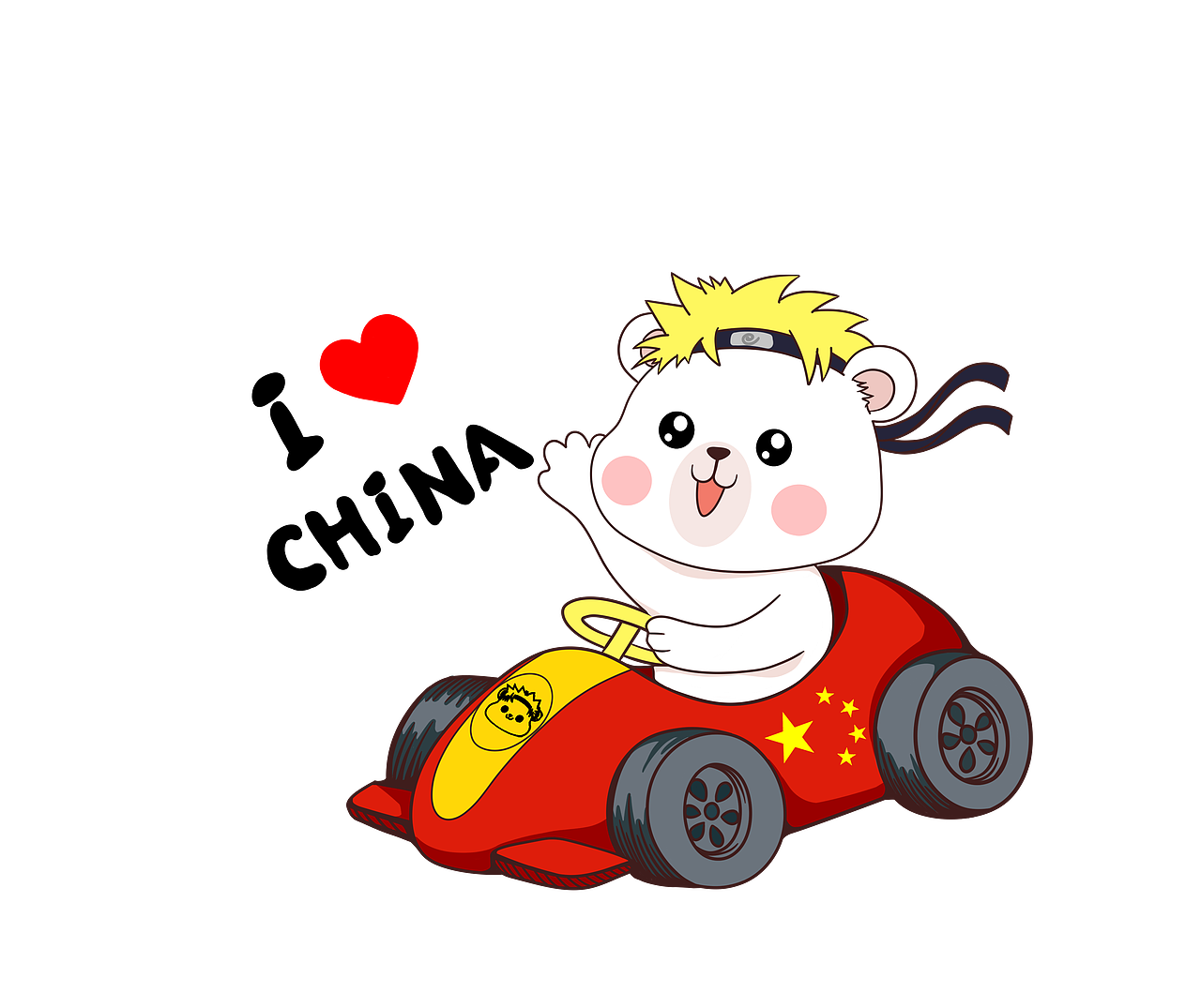 火影熊童装服装印花设计