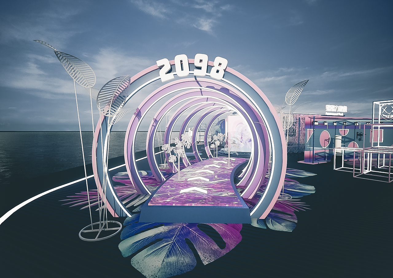 商业美陈|穿越2098