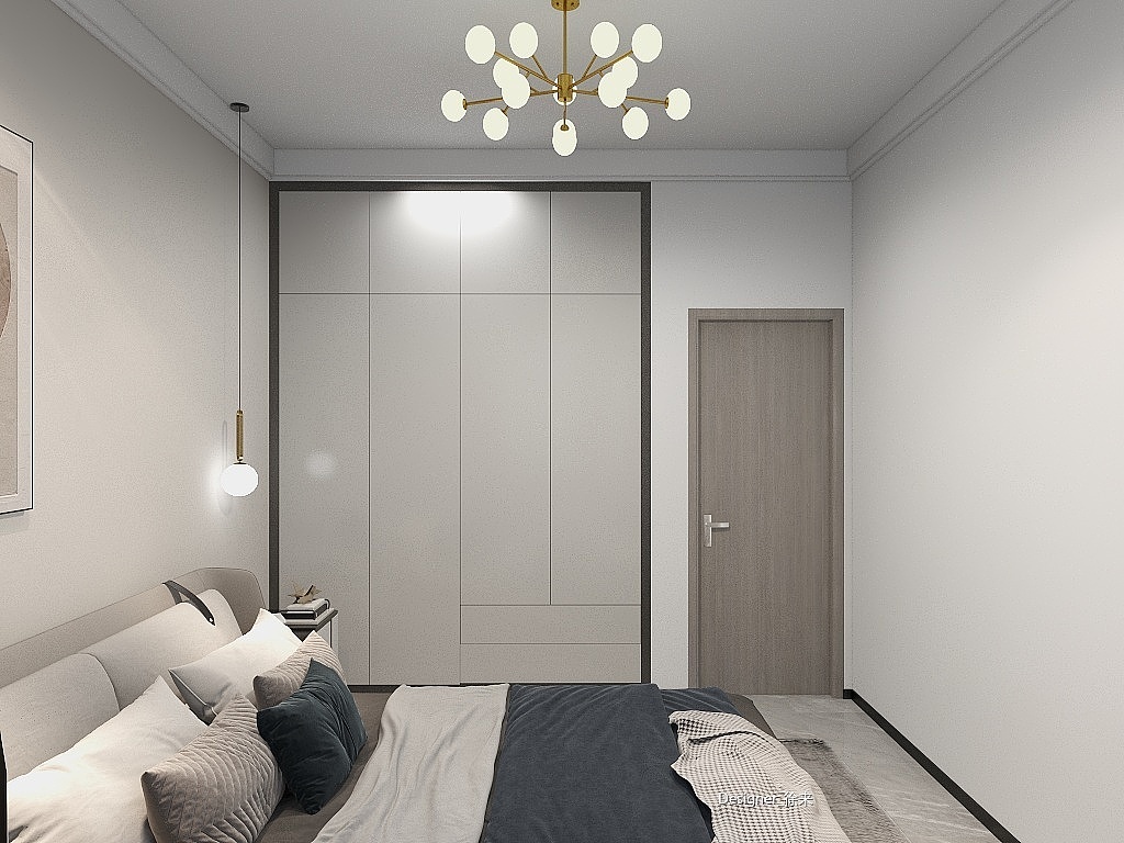 轻奢北欧风：浓烈简约中的一抹色彩（图ZMzE1NDc5NjY4） - 家装设计 - 站酷设计师设计师徐来原创素材 - 站酷ZCOOL