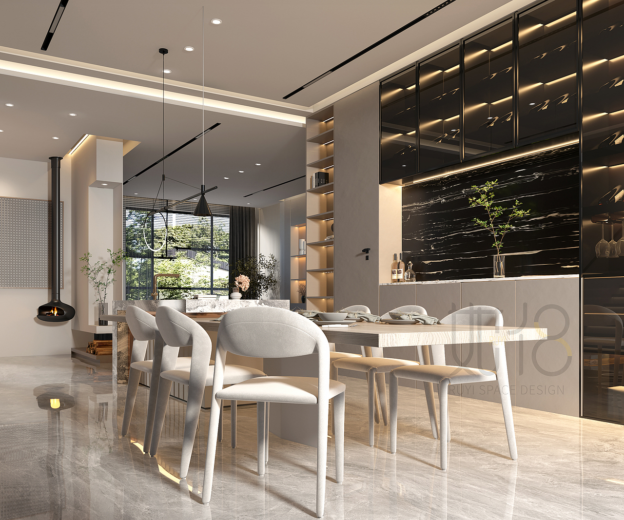 欧陆风情-家装(效果图)