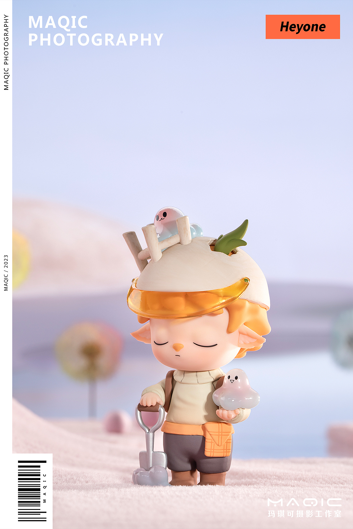 MIMI《奇怪的朋友》系列盲盒手办——潮玩盲盒拍摄