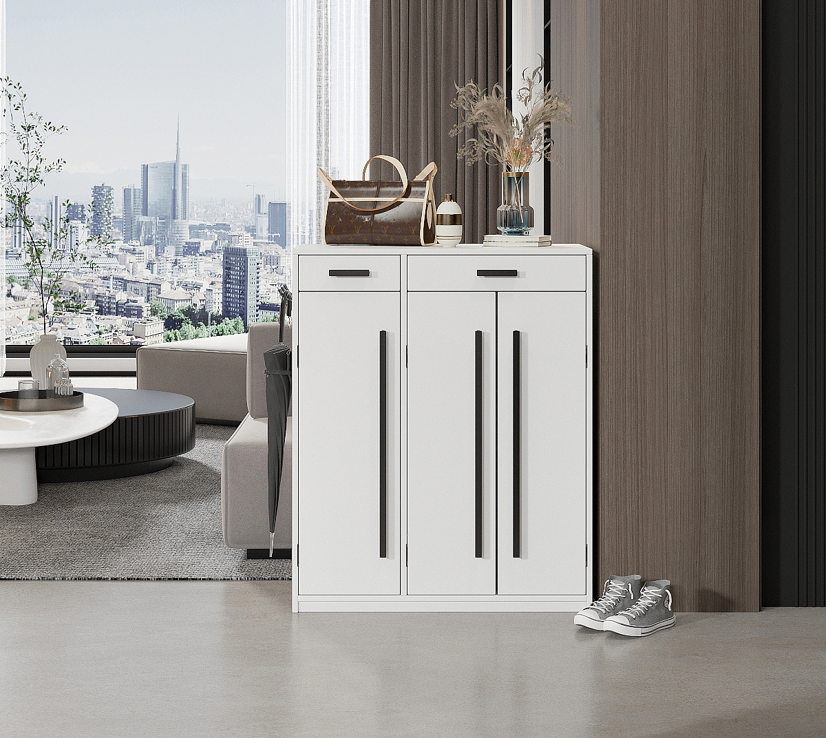 一款多功能鞋柜