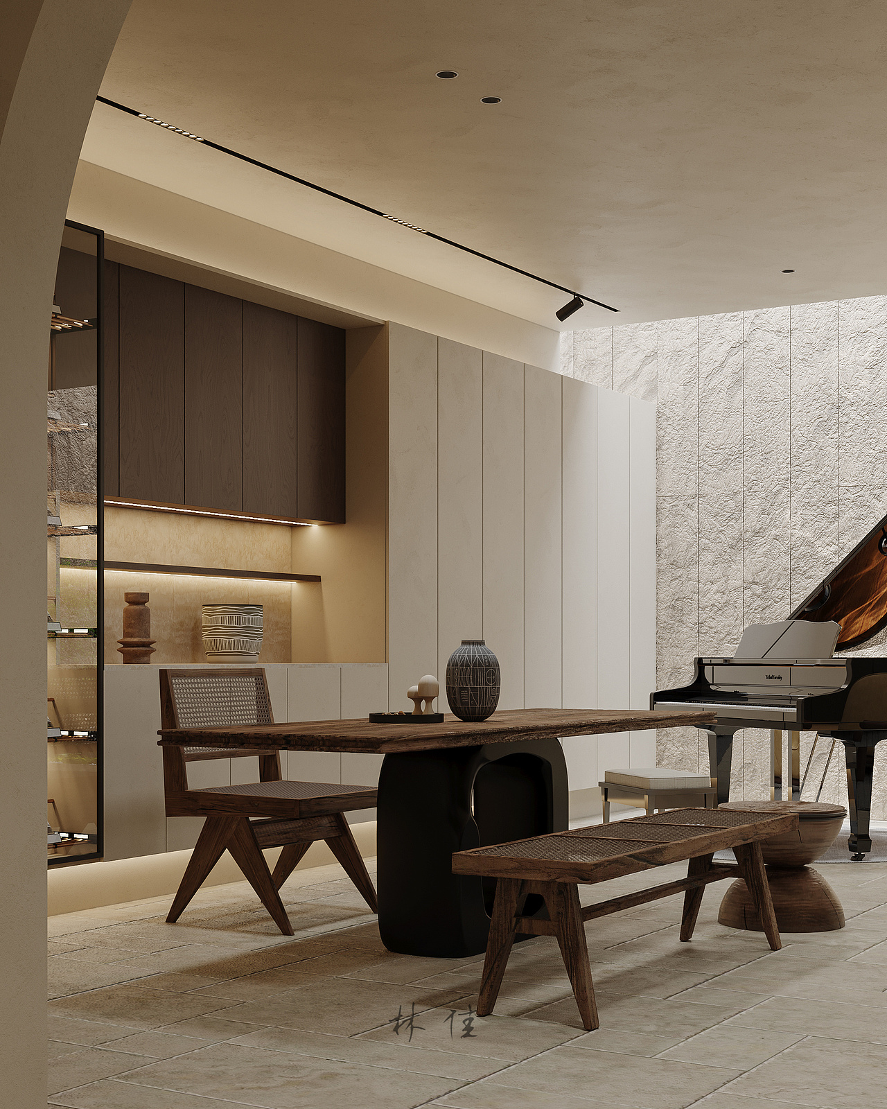 侘寂风“木头有温,生活有度”