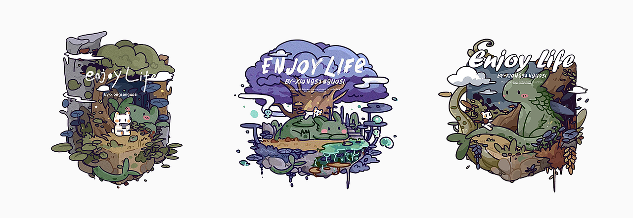 上半年作品整理（圖ZMzEwNzQxNjY4） - 商業(yè)插畫 - 站酷設(shè)計(jì)師熊三果四原創(chuàng)素材 - 站酷ZCOOL
