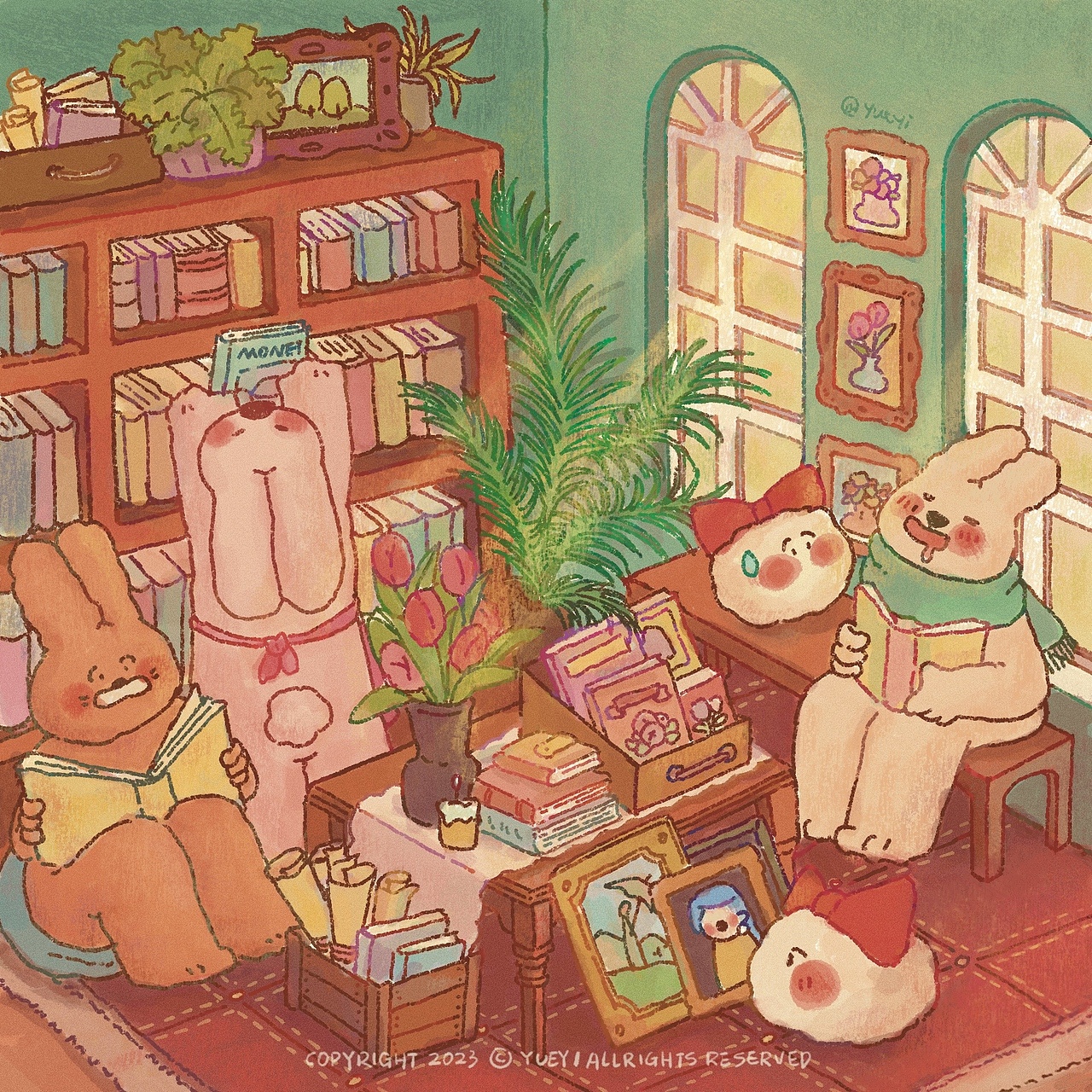 《月海镇》系列 | 满月书店