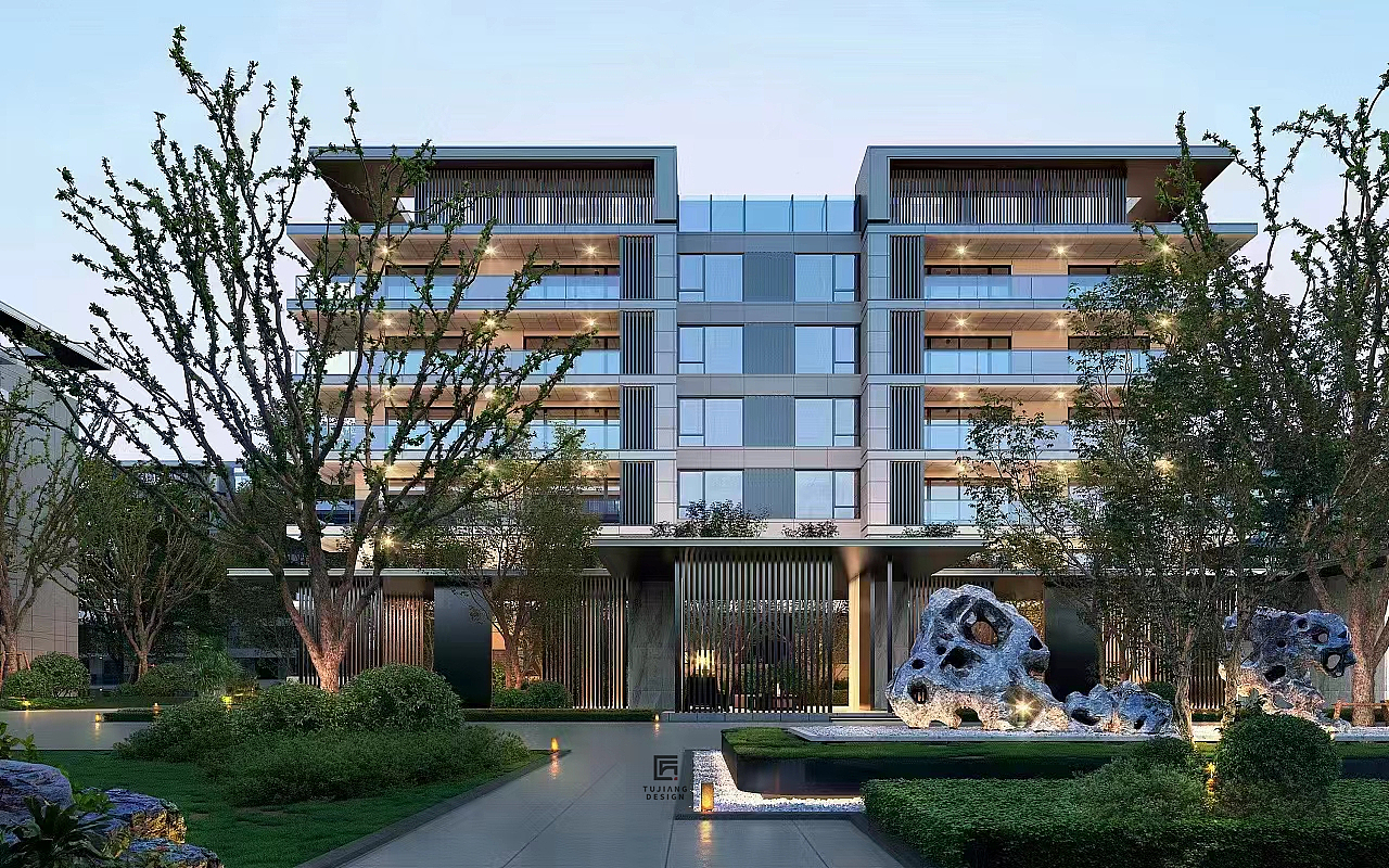 住宅区外观设计｜领跑生态住宅设计潮流