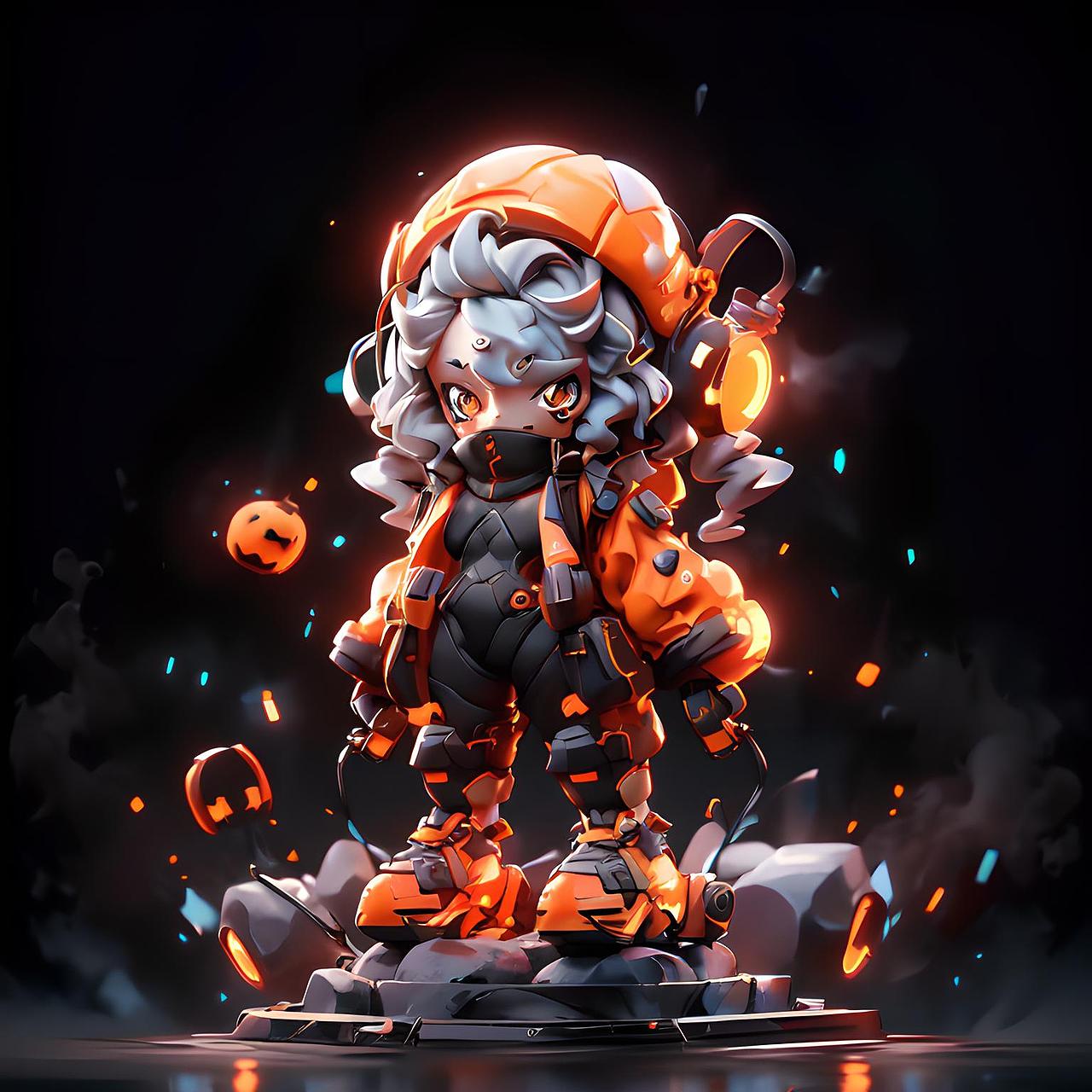 AI手办生成练习 2024.2（图ZMzYyMzM4Nzg4） - 人物/生物 - 站酷设计师设计师Zer0原创素材 - 站酷ZCOOL