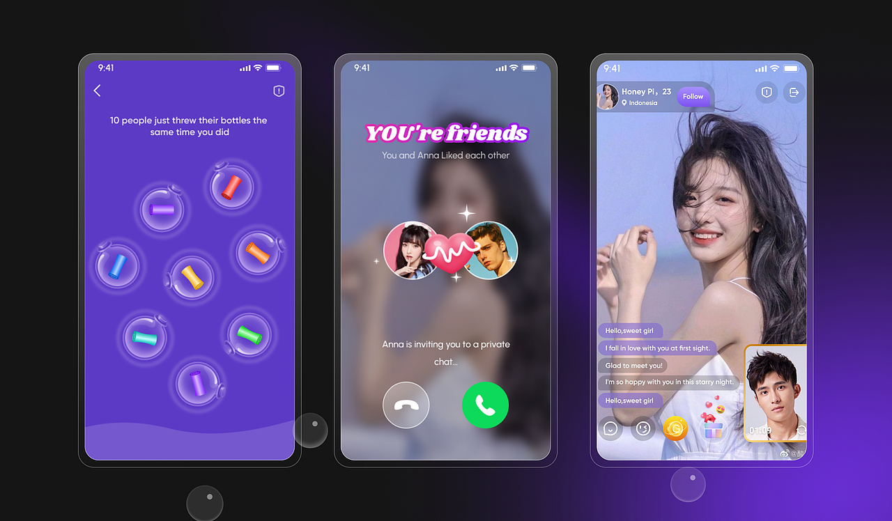 2022海外社交UI作品集（图ZMzE5MzAxNjY4） - APP界面 - 站酷设计师小鹿屿原创素材 - 站酷ZCOOL