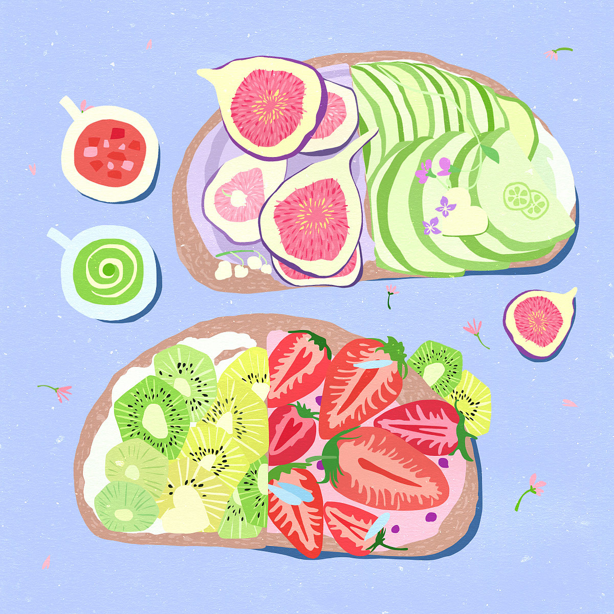 吃货的美食系列（图ZMzIwMTU1NTY4） - 创作习作 - 站酷设计师心姬原创素材 - 站酷ZCOOL