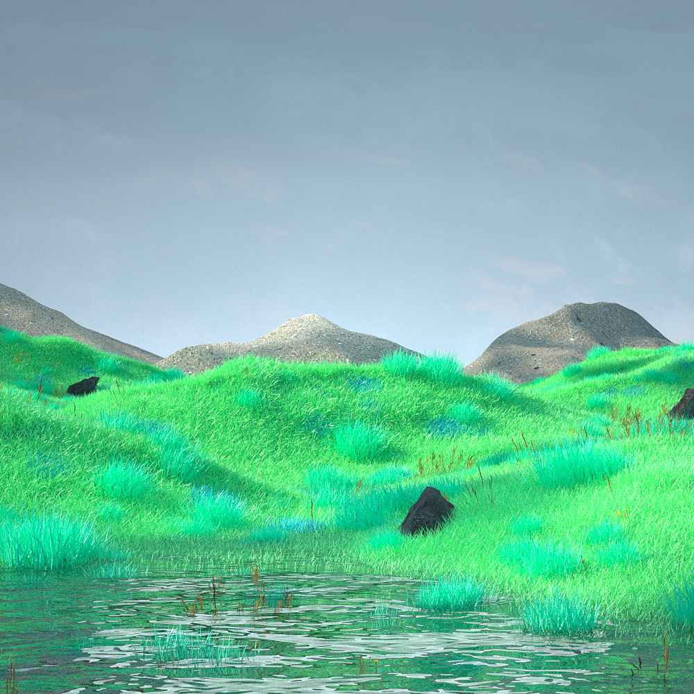 程序化风景练习（图ZMzE5NzcwMzcy） - 场景 - 站酷设计师某飞克mophic原创素材 - 站酷ZCOOL