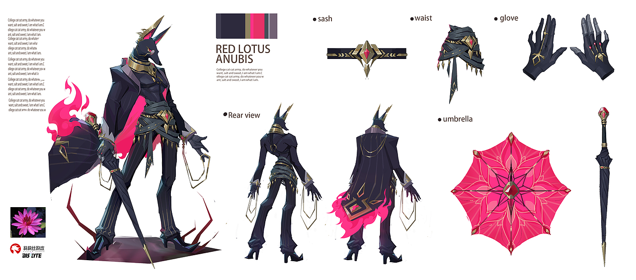 葬生之莲-阿努比斯（图ZMzA5OTA2NDgw） - 概念设定 - 站酷设计师Abii原创素材 - 站酷ZCOOL