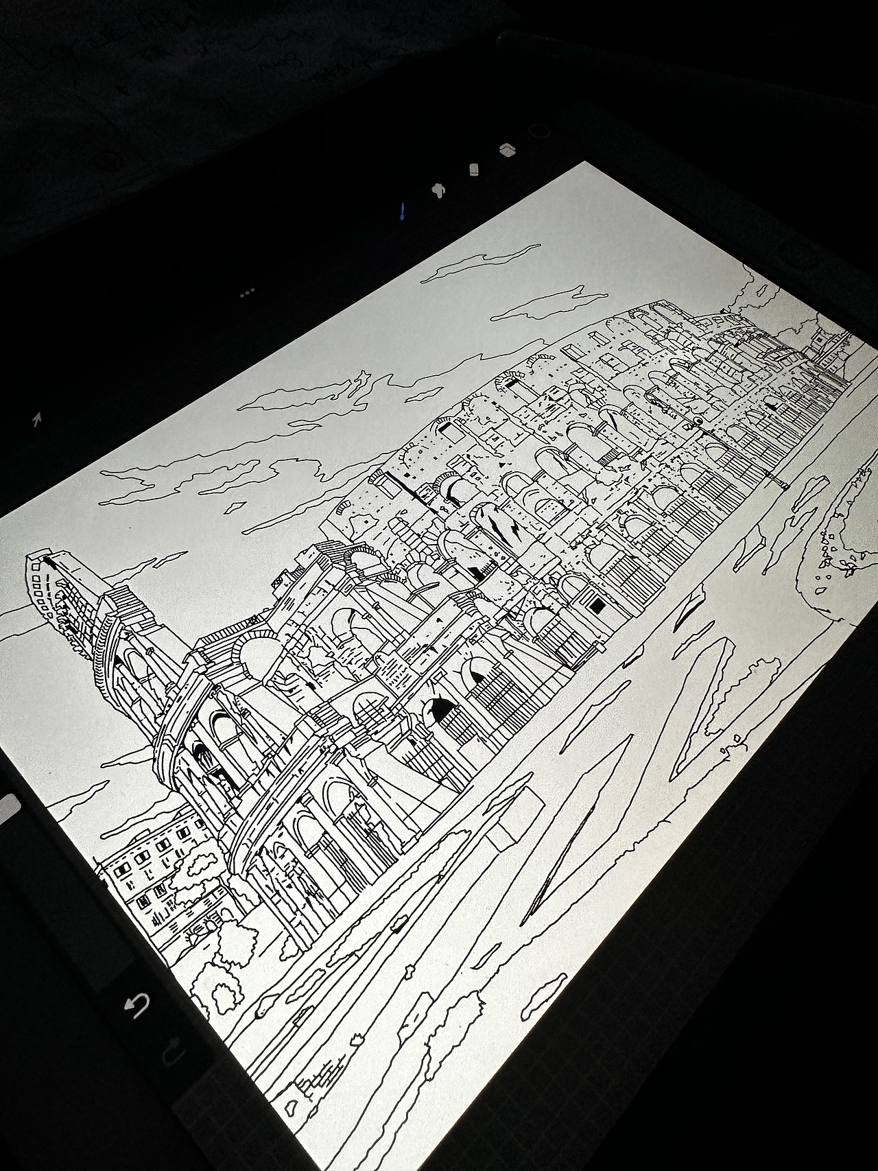 郭三青 2022 世界街景插画合集