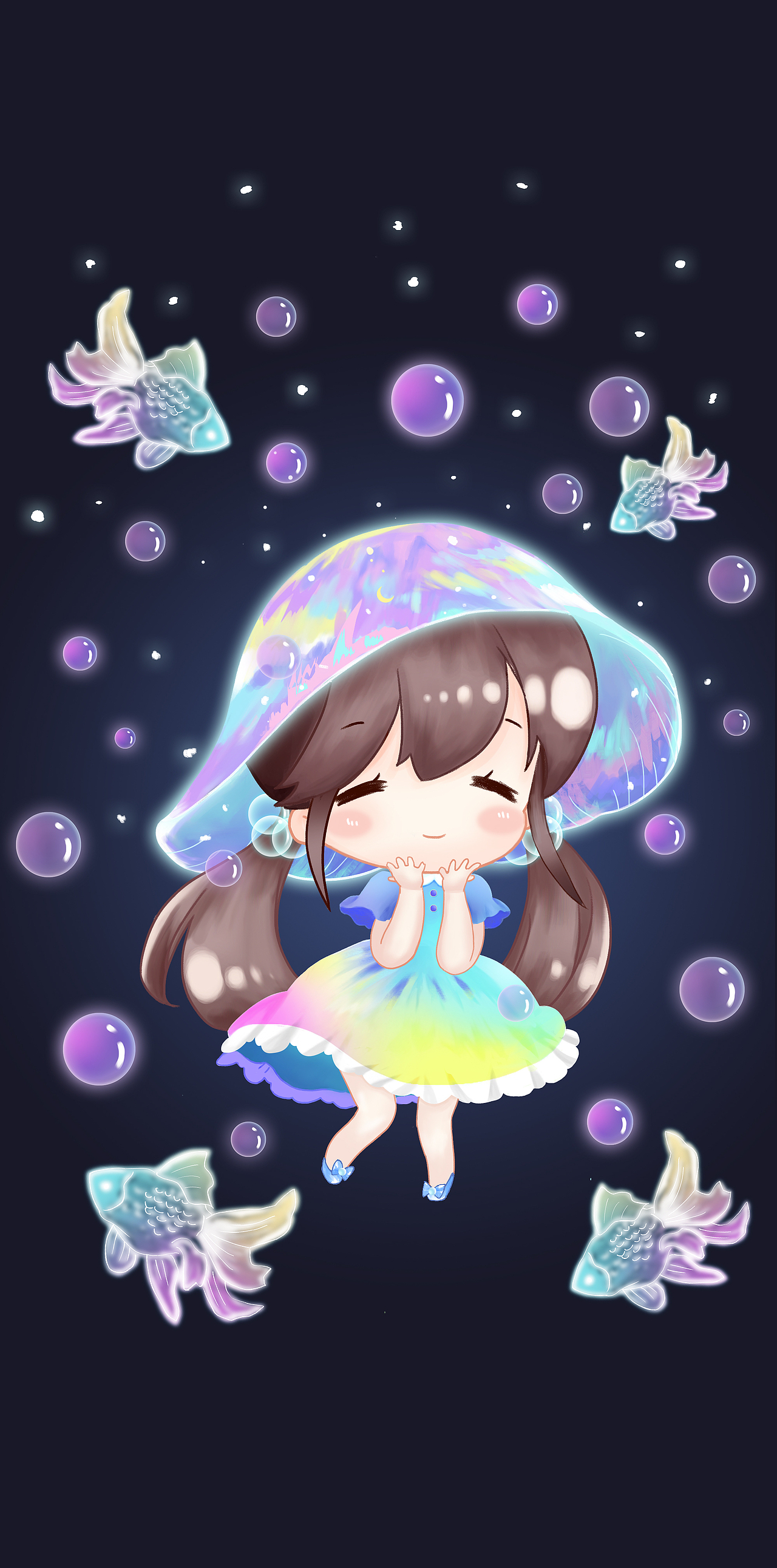 乐多语音星座插画