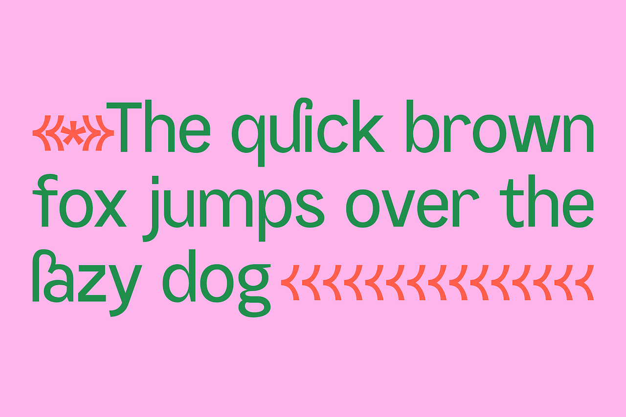 北欧现代时尚文创品牌海报封面标题无衬线英文字体家族