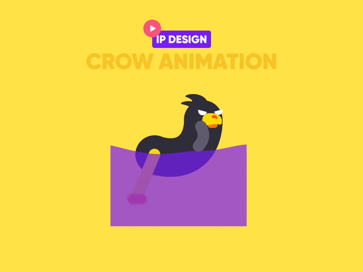 Crow Animation-乌鸦IP（图ZMzE0NzA5Njky） - 动效设计 - 站酷设计师乌鸦CrowVision原创素材 - 站酷ZCOOL