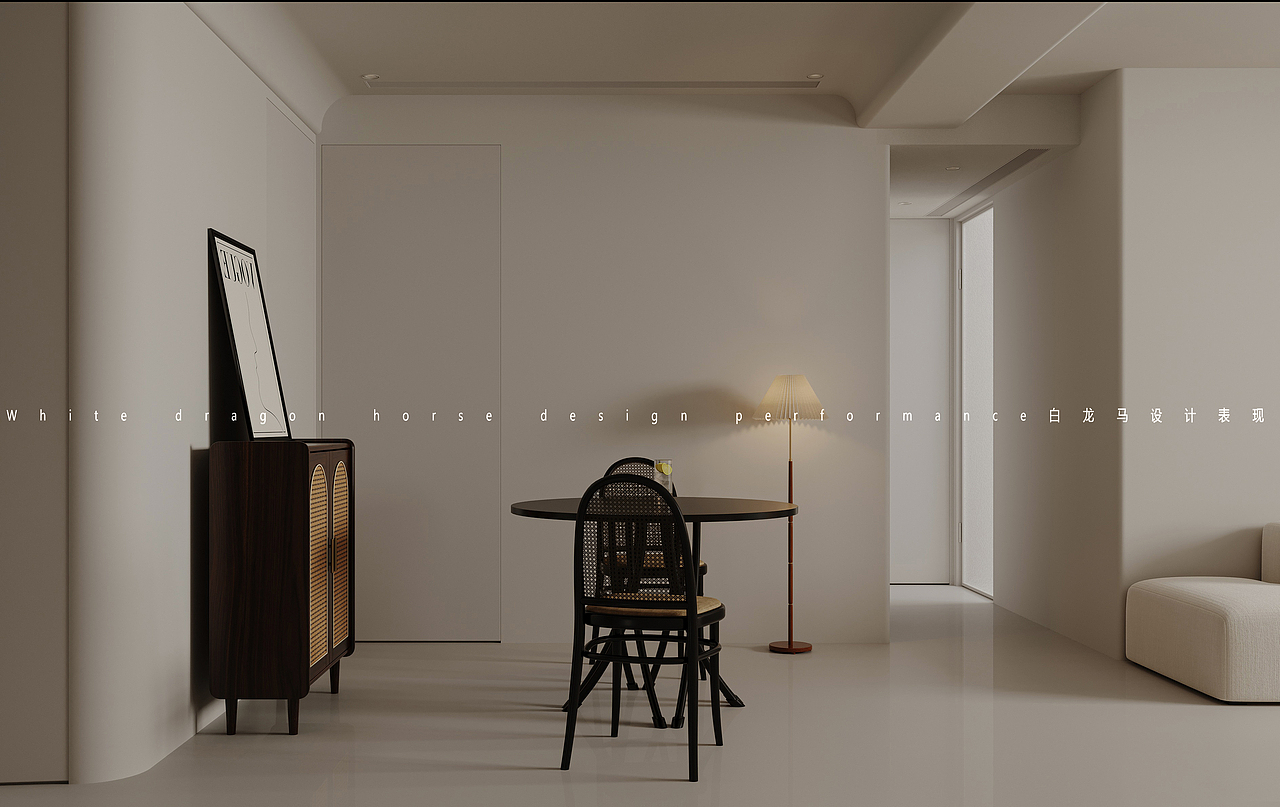 现代简约客餐厅