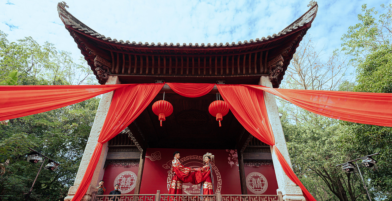 纯中式 属于国人的仪式感（图ZMzI5NTEyNjg4） - 婚礼摄影 - 站酷设计师三五__原创素材 - 站酷ZCOOL