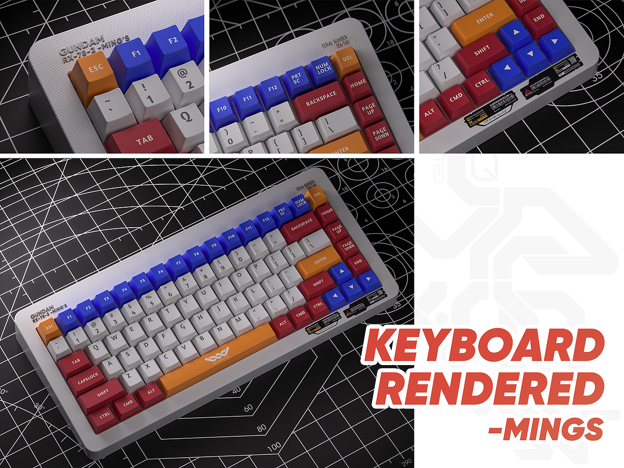 产品渲染/键盘渲染