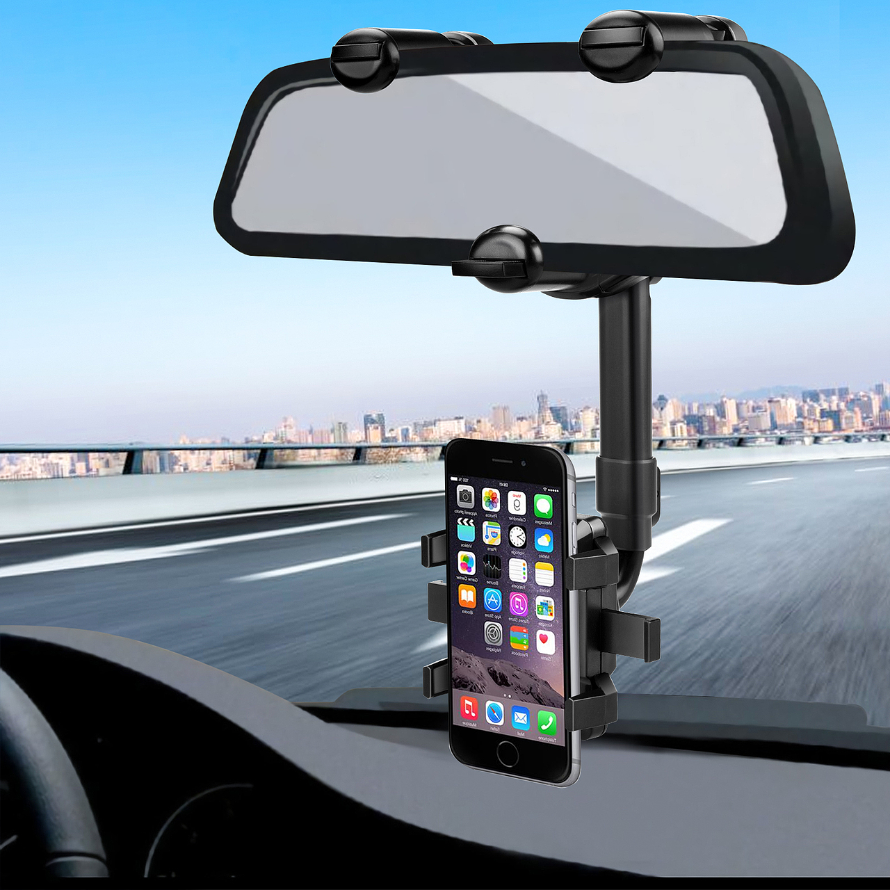 后视镜车载支架