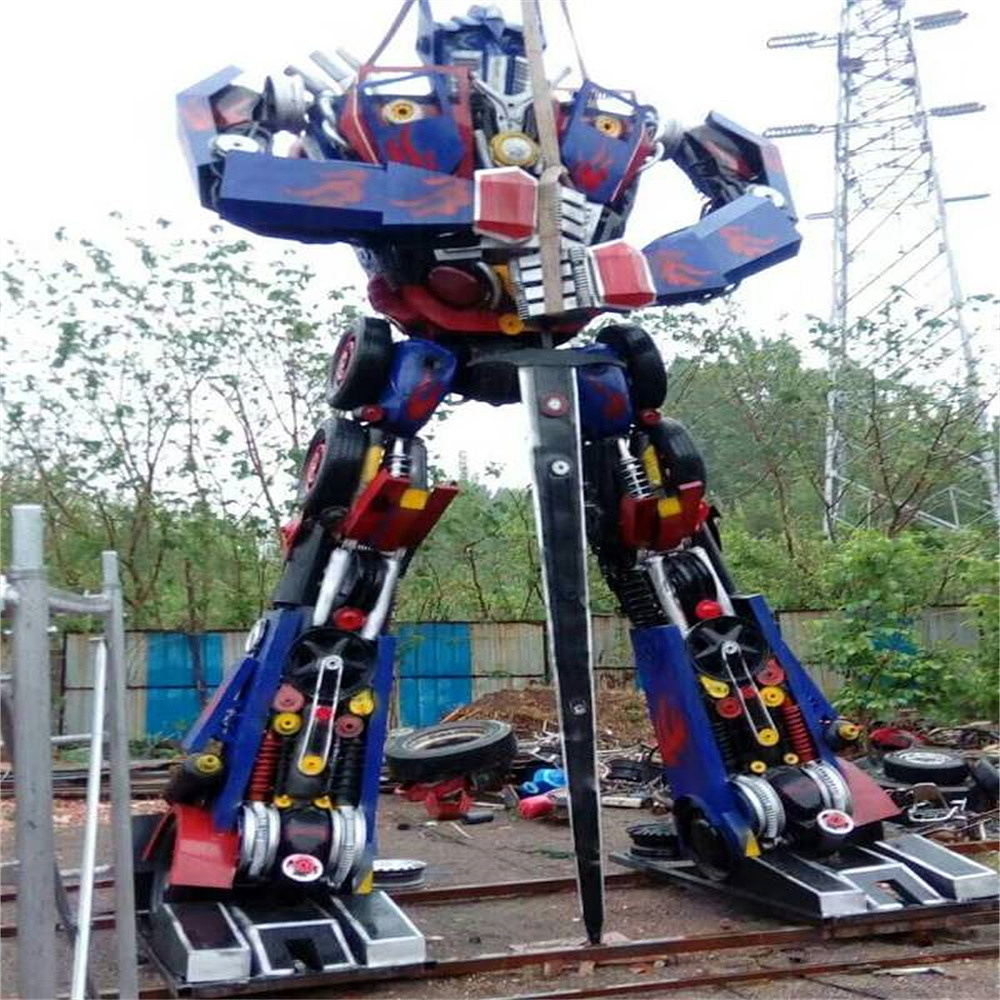 鸿升大型变形金刚出租出售游乐设备租凭