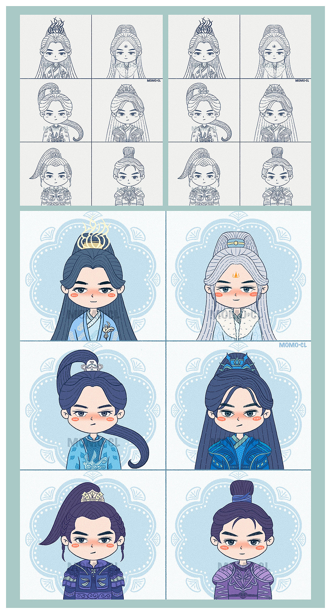 4-5月人物插画汇总