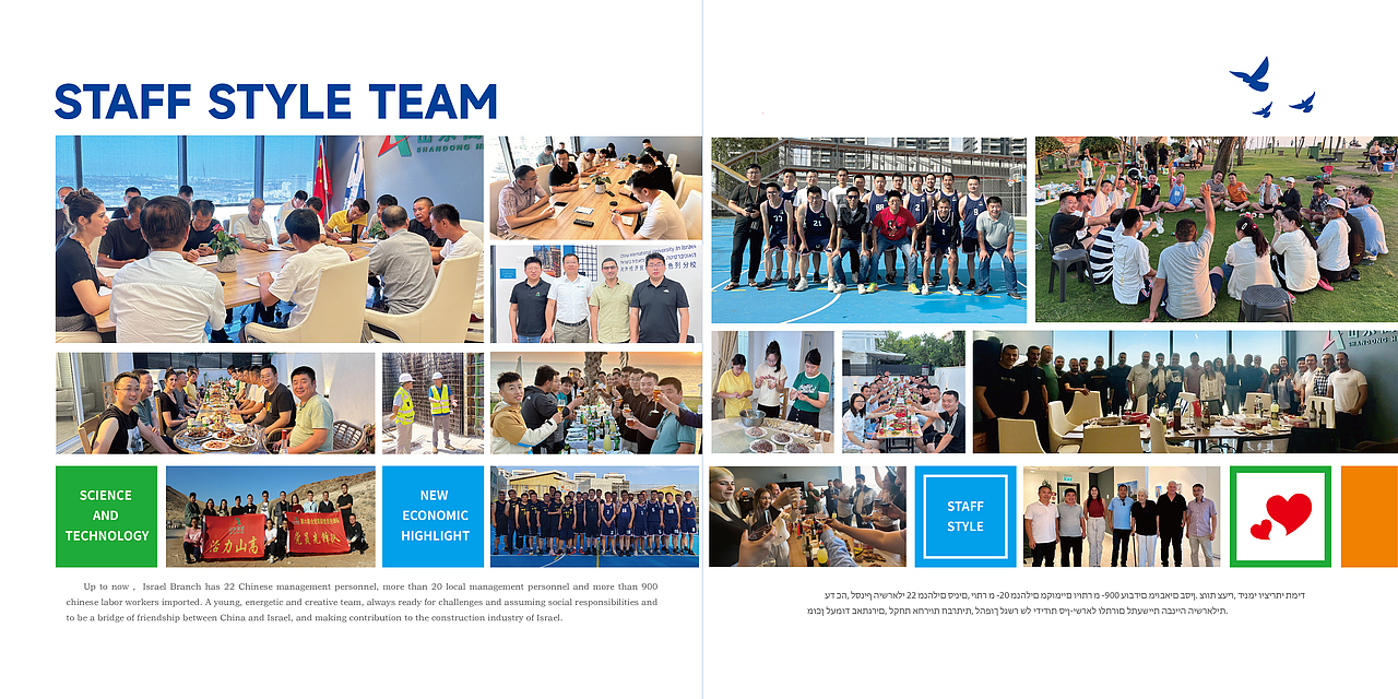 山东高速集团以色列分公司企业画册