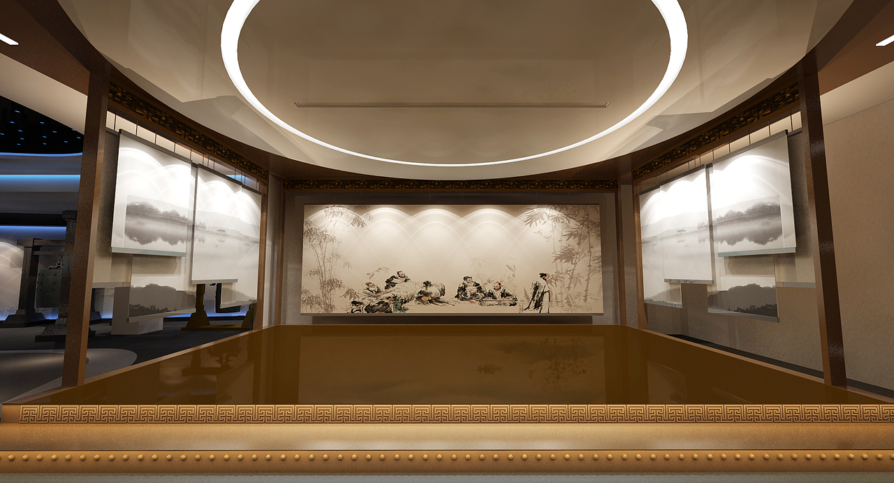 音乐学院编钟馆（图ZMzA3MTQyMDky） - 展陈设计 - 站酷设计师西西703原创素材 - 站酷ZCOOL