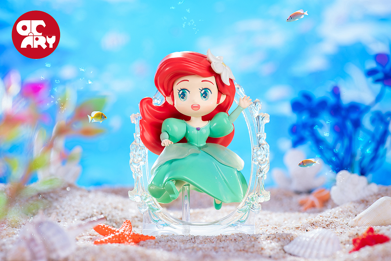 GOLDLOK 潮玩盲盒 迪士尼公主逐梦系列拍摄