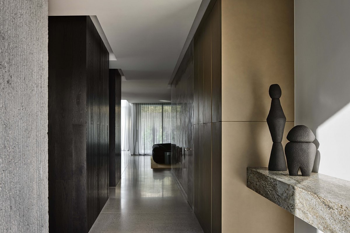 家装设计案例鉴赏——现代轻奢混搭工业风别墅设计