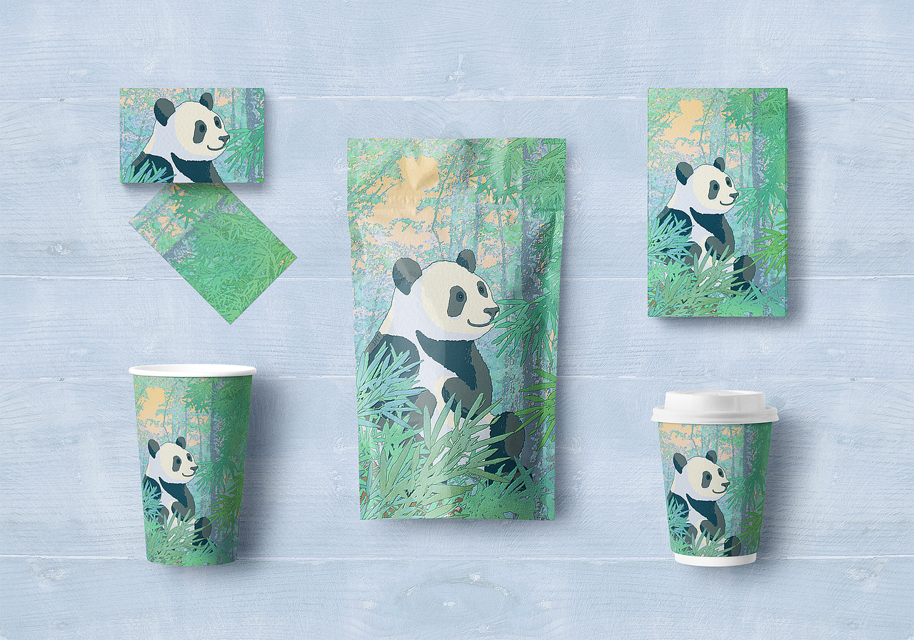 大熊猫数字艺术创意设计大赛参赛作品