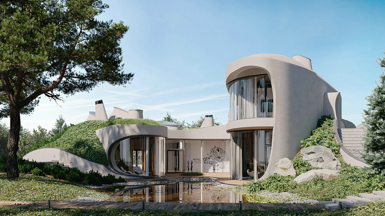 “异形”别墅设计满足你对空间的欲望（图ZMzQ1MTQyNzcy） - 建筑设计 - 站酷设计师韩卿设计原创素材 - 站酷ZCOOL