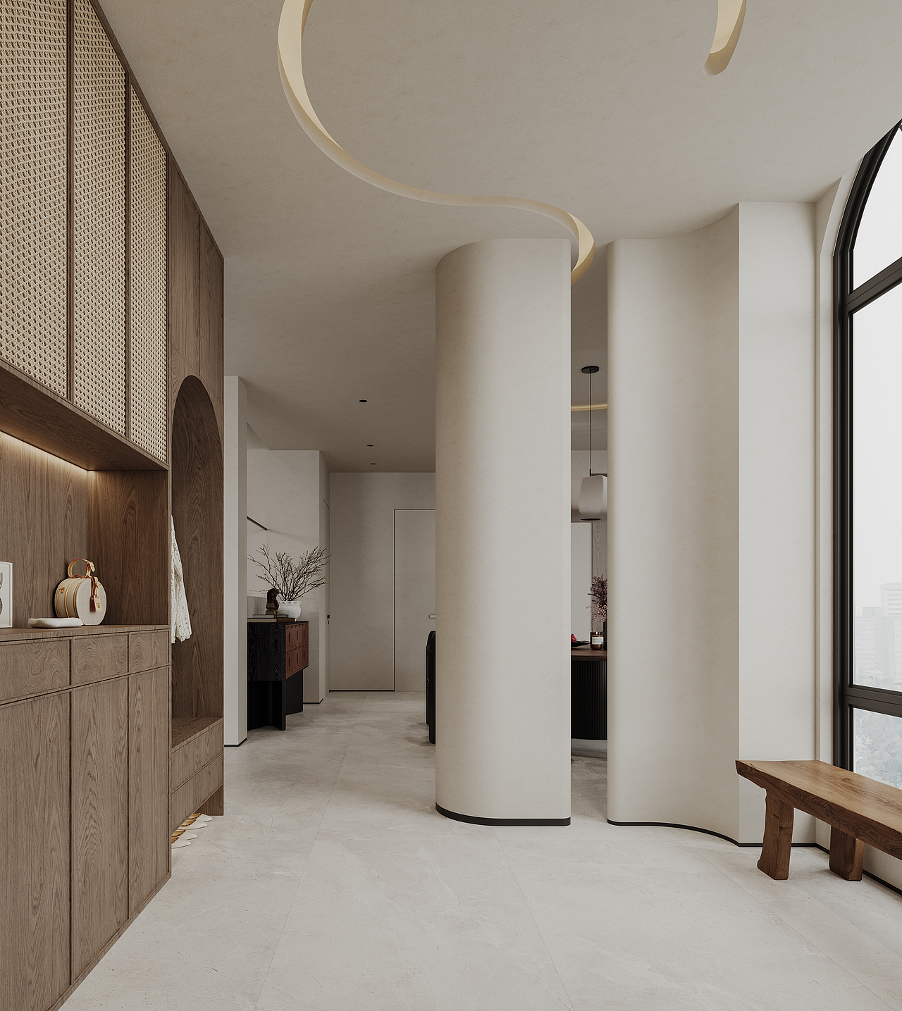 诧寂风别墅案例-艺米效果图