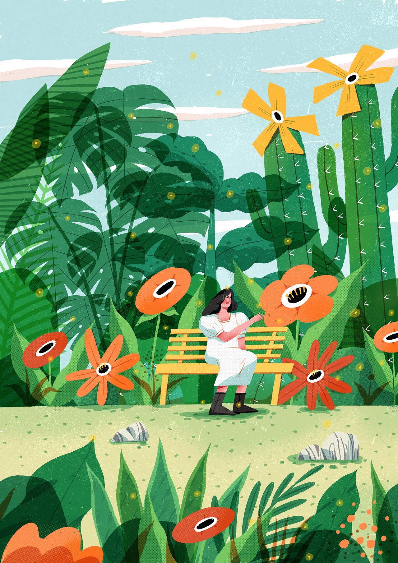 2023年-业余与插画-成长和生长（图ZMzYyMzAxODYw） - 创作习作 - 站酷设计师业余的Sylvia原创素材 - 站酷ZCOOL